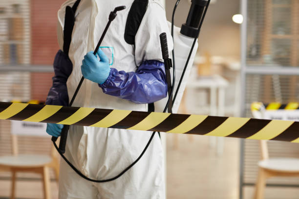 Professional Biohazard Cleanup technician working in Eureka, UT